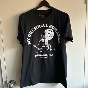 Black My Chemical Romance Graphic T-Shirt. MCR Exclusive